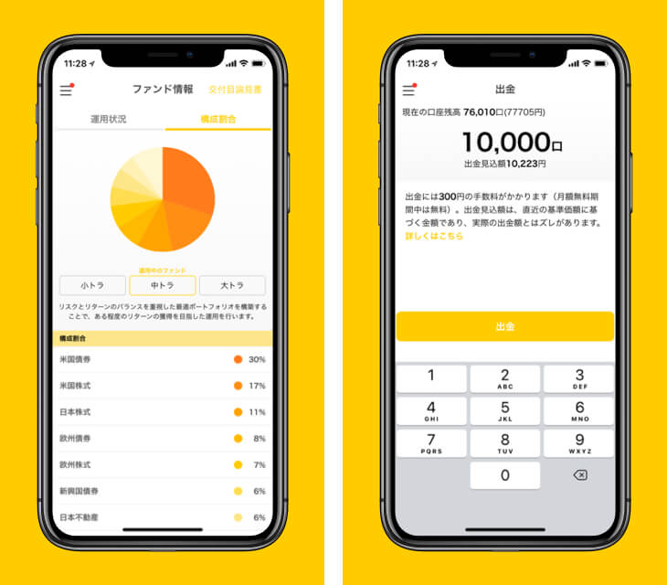 toranoko app bouwen beleggen kleingeld