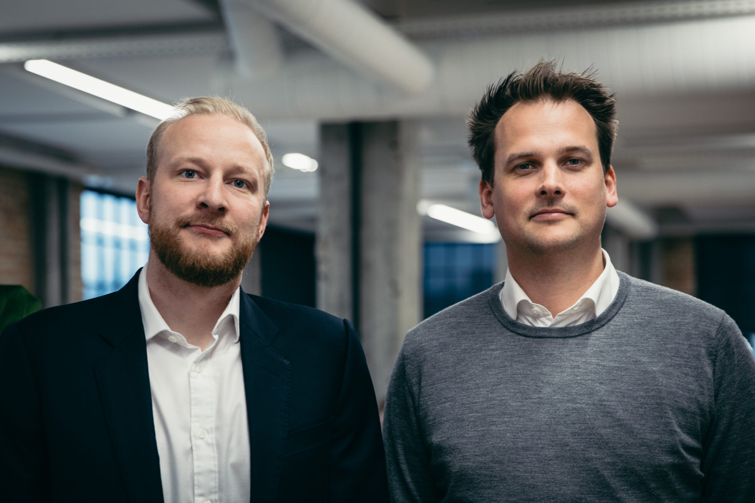 Andreas Straarup and Casper Rasmussen, newly appointed CTO and CCO