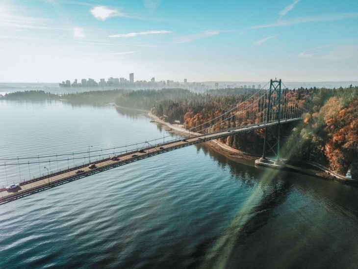 A bridge in Vancouver